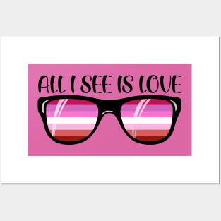 Lipstick Lesbian Sunglasses - Love Posters and Art